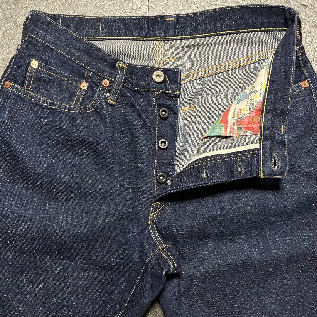 SANCA（サンカ） 15.5オンス デニムテーパード 5Pパンツ サイズ1