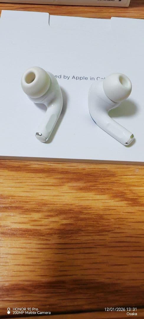 Apple AirPods proすべてが完璧に機能しています。