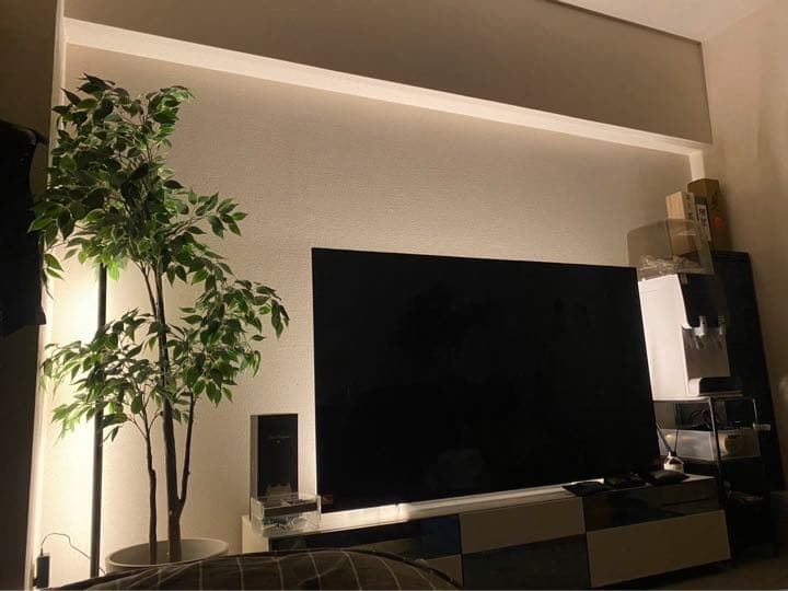 テレビ（テレビ台、間接照明付き）