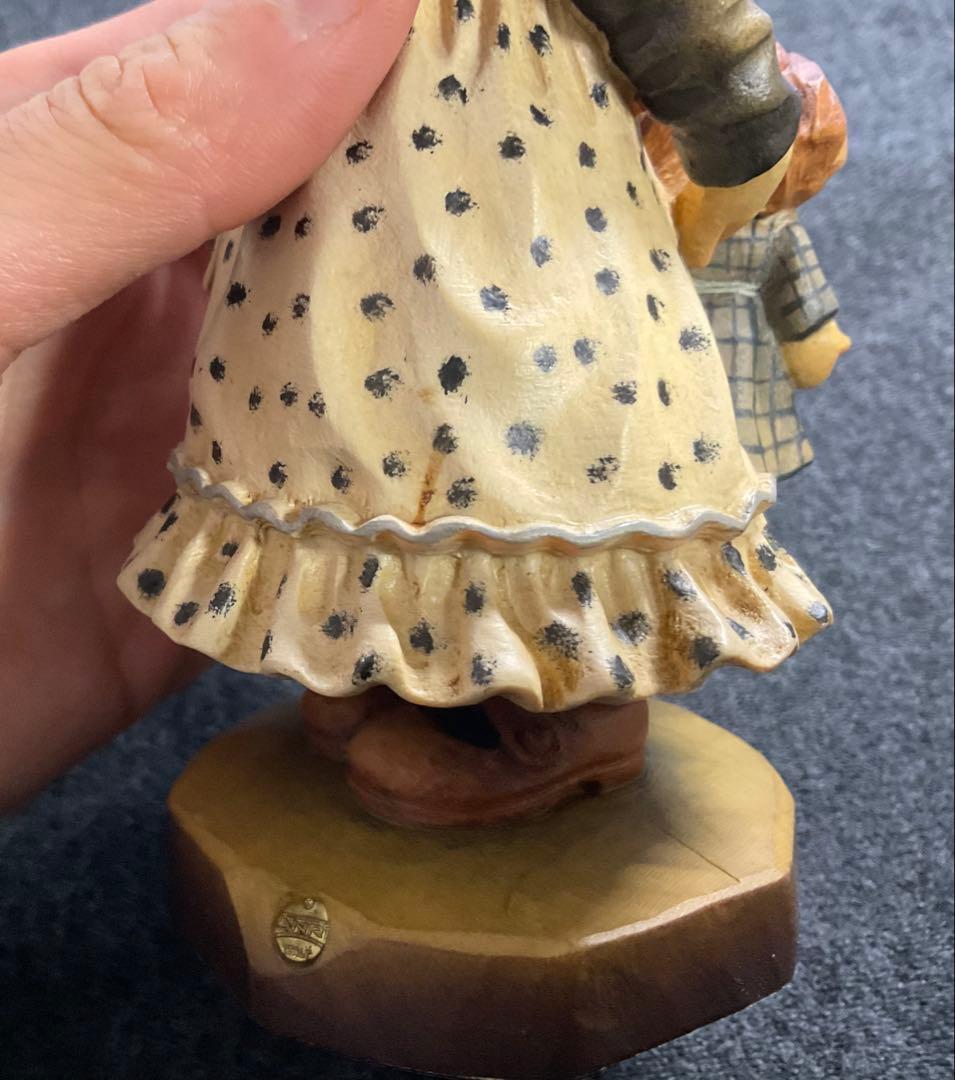 【限定1000体】アンリ（ANRI）/Sarah Kay（サラ・ケイ）木彫り人形