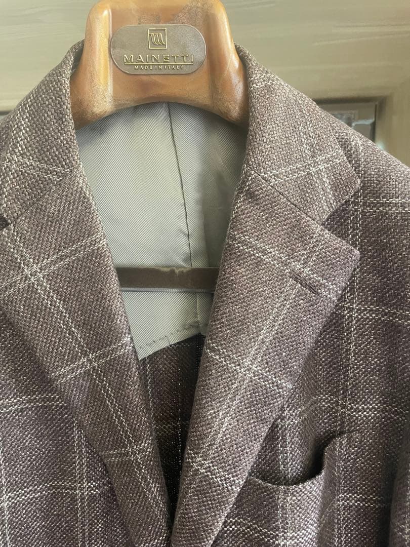 【レア】ビームスＦ グレンチェックジャケット95