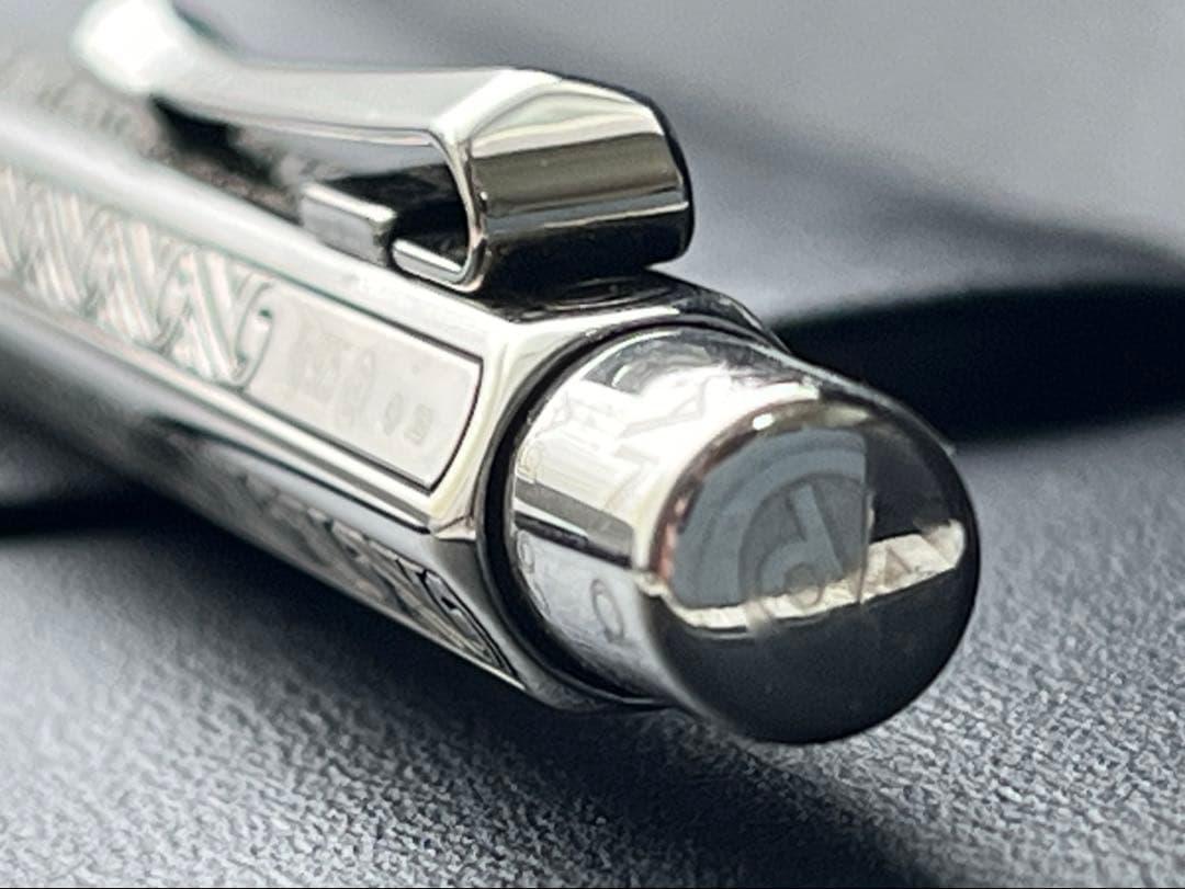 カランダッシュ　ボールペン　エクリドール　アンモナイト　スターリングシルバー