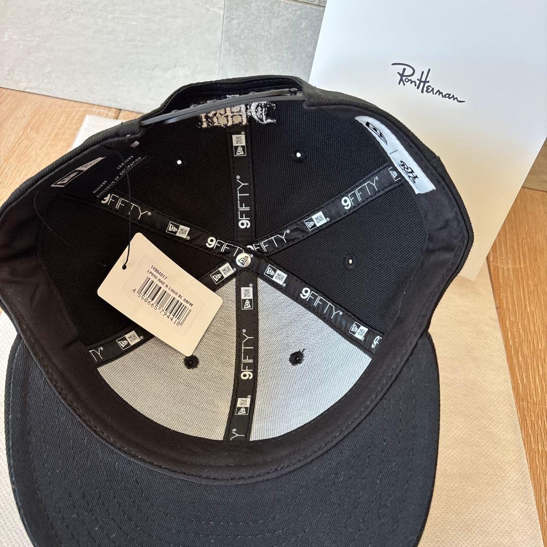 ブラック 9FIFTY スナップバックキャップ　ロンハーマン　ニューエラ