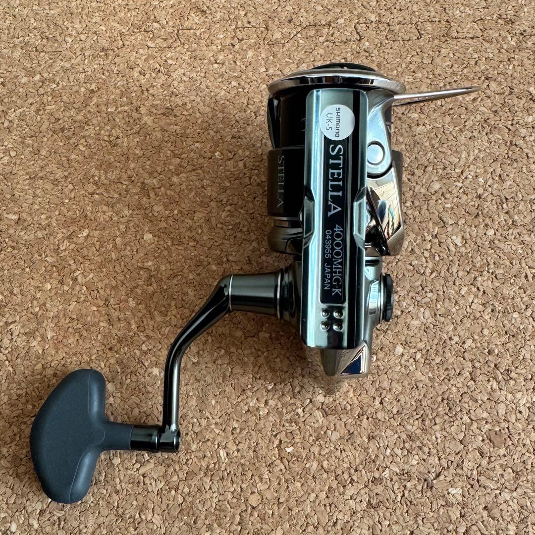 【2回試投のみ極美品】22ステラ 4000MHG ベール対策済製品