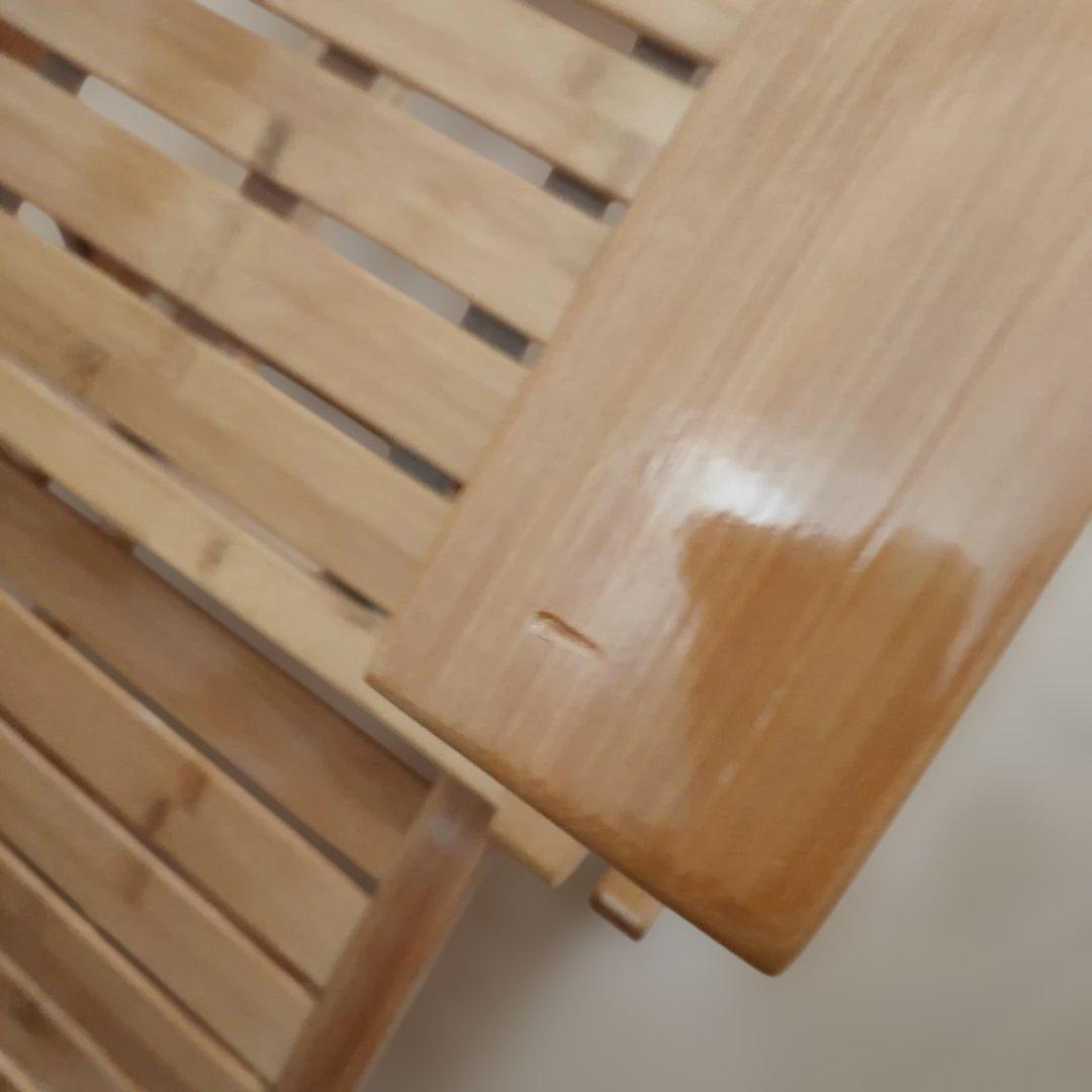 竹製チェア 折りたたみ式の竹製 ロッキングチェア 快適