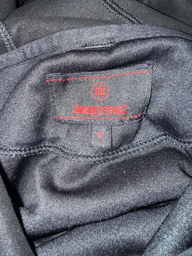 BRIEFING ブラック パーカーS 女性も