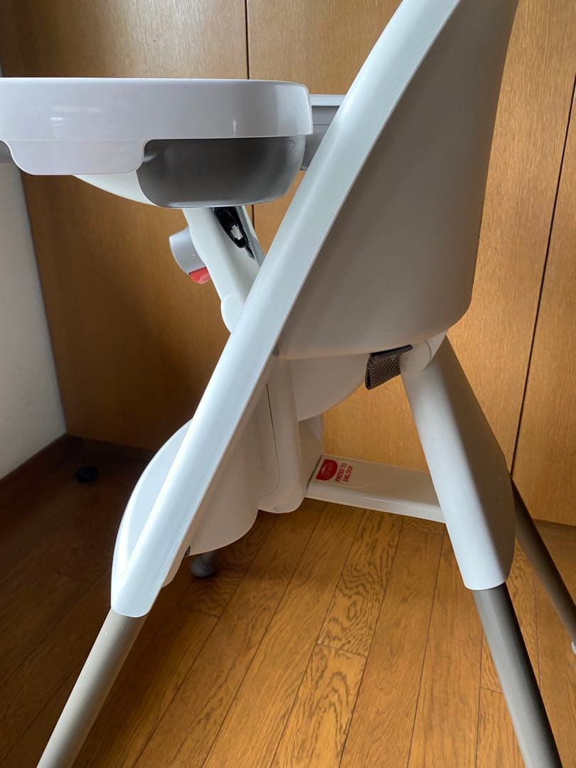 【希少/グレー脚】【美品】ベビービョルン ハイチェア ハーネス付き