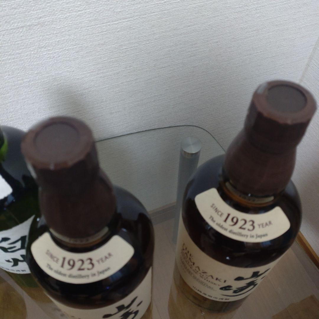 サントリー 山崎 シングルモルト ウイスキー 43度 700ml　白州