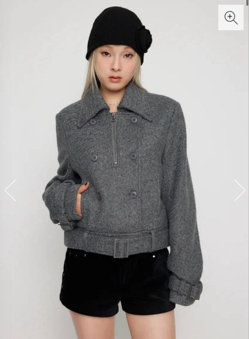 SHORT COMPACT DOUBLE コート