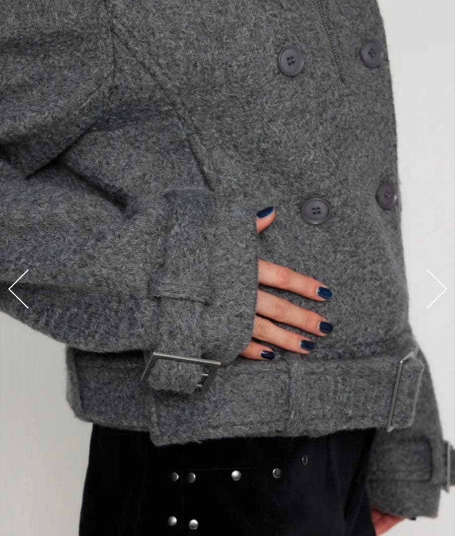 SHORT COMPACT DOUBLE コート