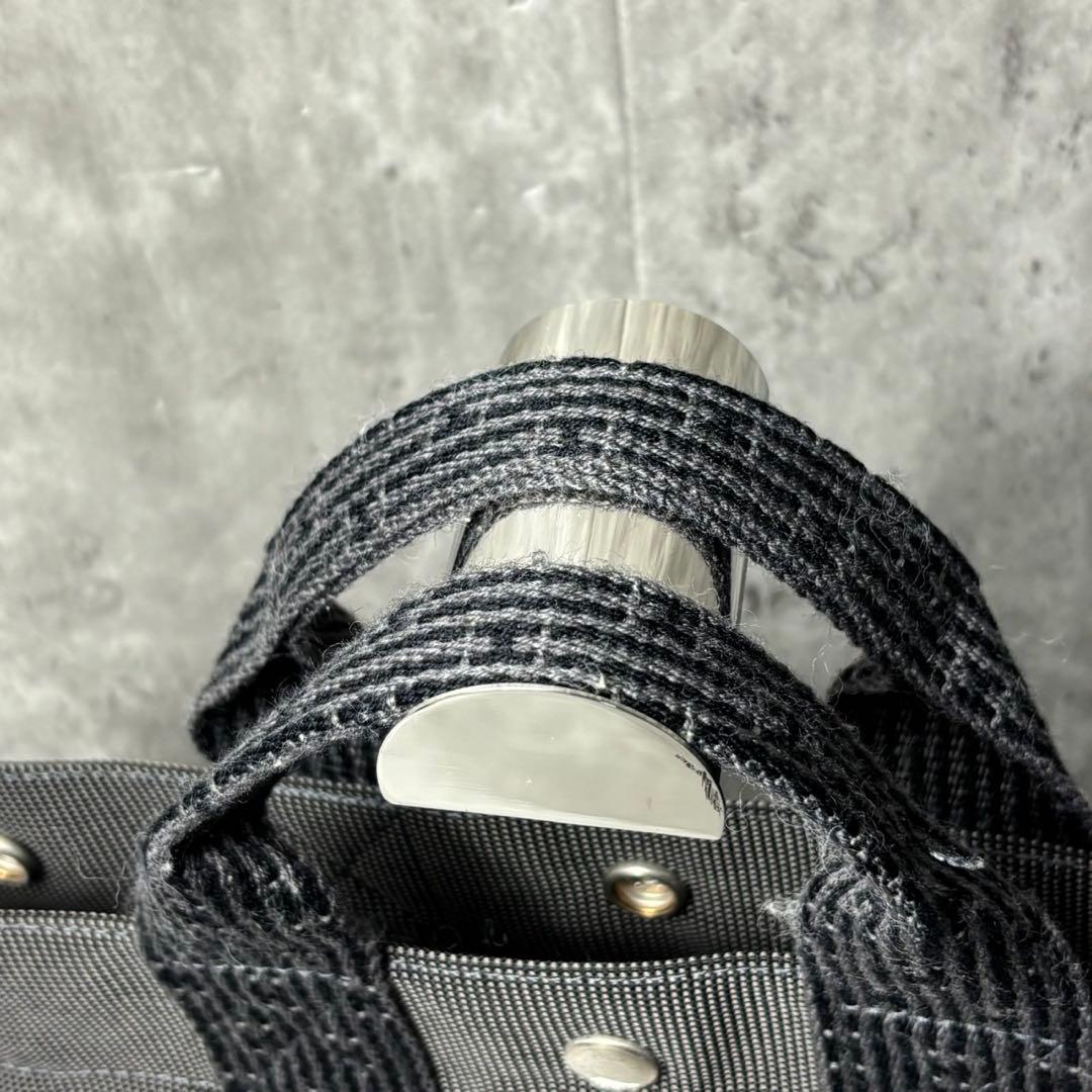 HERMES エルメス エールライン トートバッグ ハンドバッグ キャンバス