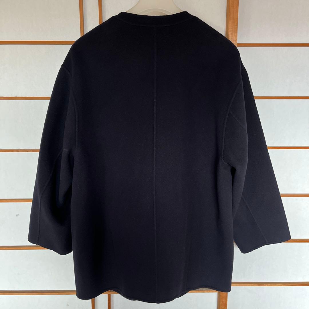 イエナSLOBE IENA ハミルトンショートコート ノーカラーコート