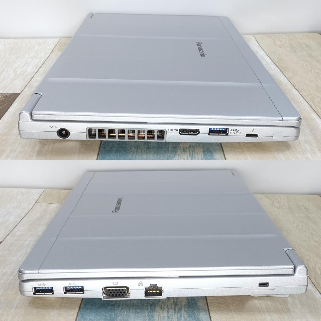 累積使用時間僅少で美品の軽量モバイル✨第１０世代ｉ５に超高速新品ＳＳＤ５１２ＧＢ