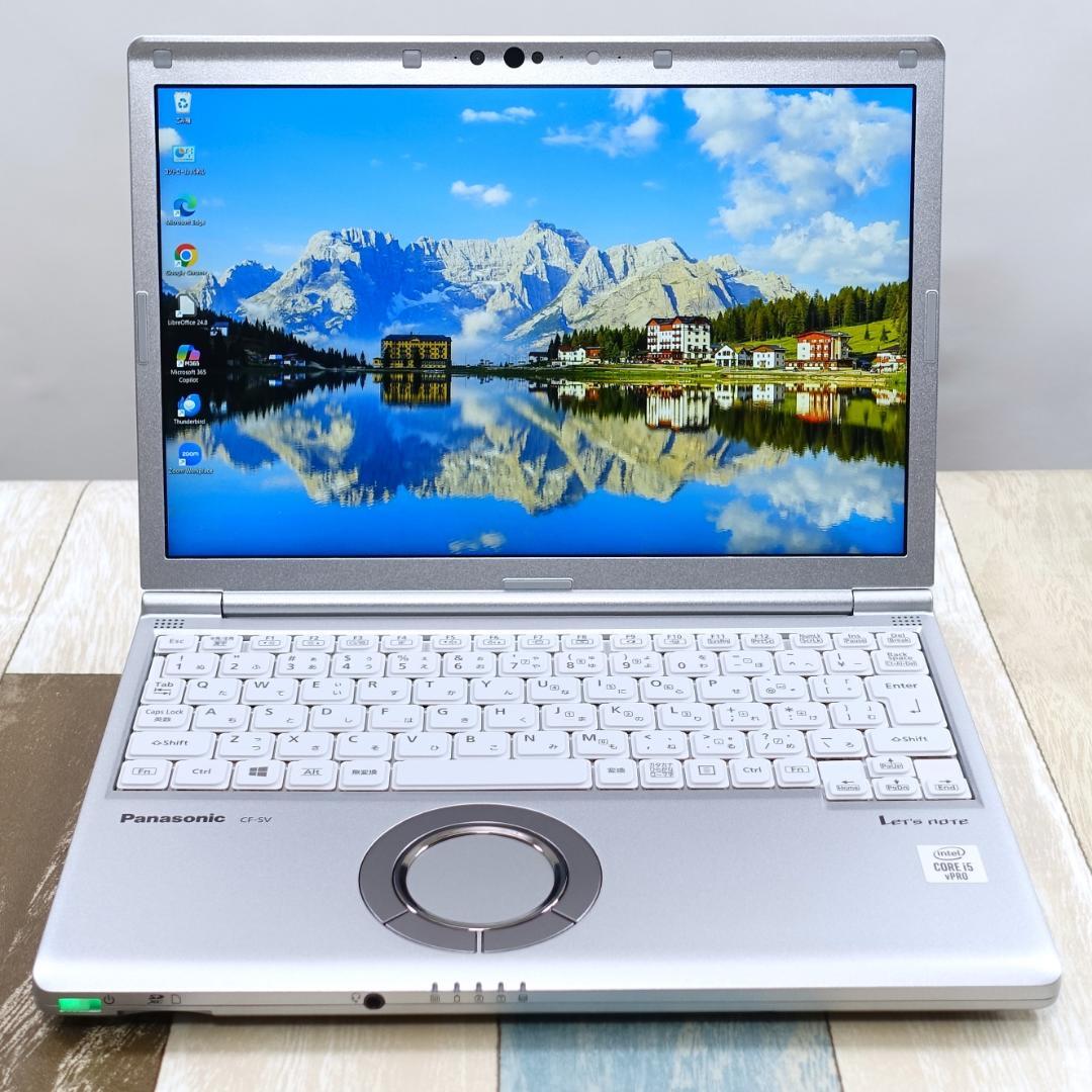 累積使用時間僅少で美品の軽量モバイル✨第１０世代ｉ５に超高速新品ＳＳＤ５１２ＧＢ