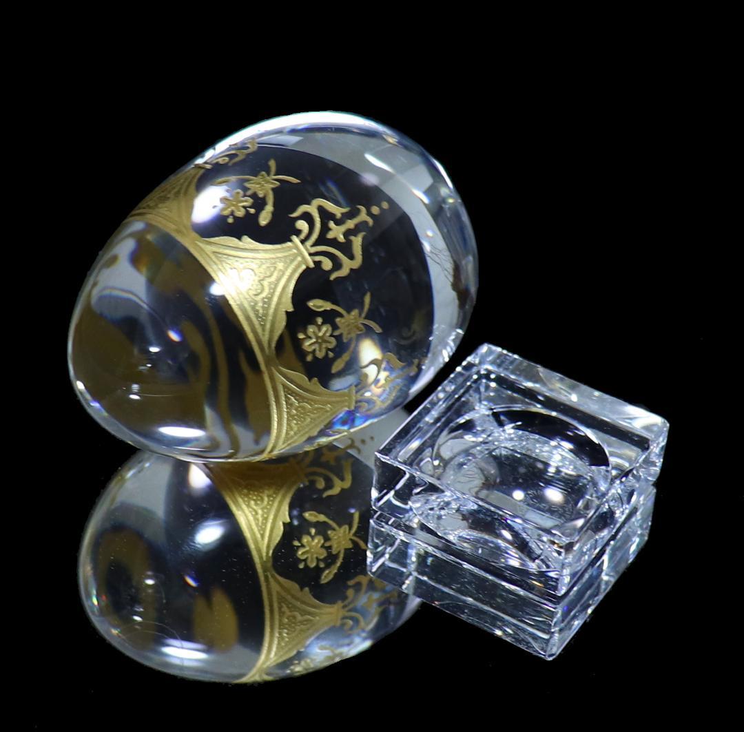 バカラ 極希少 廃盤品 卵型 置物 最上級ライン プレステージ イースターエッグ