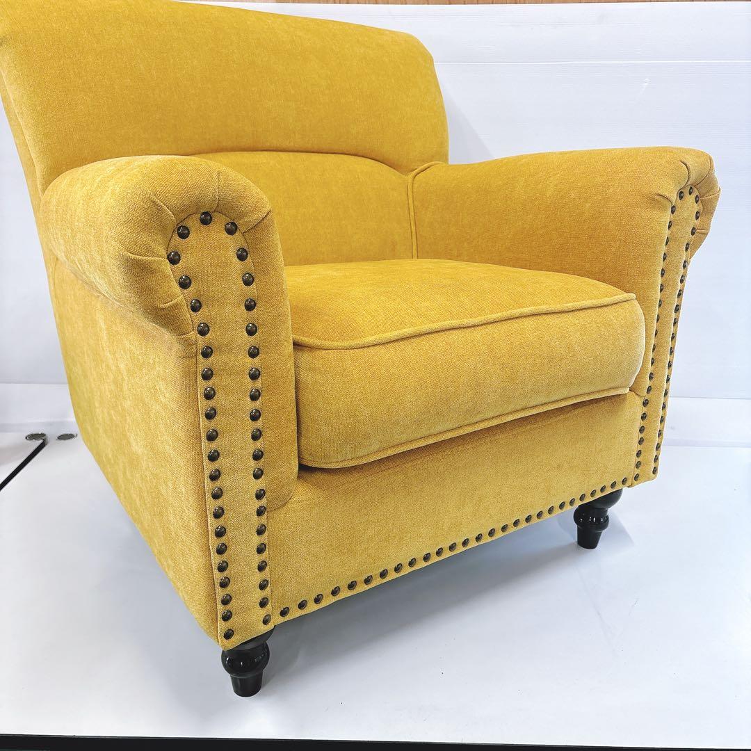 ★送料込み★VINCENT ヴィンセント ソファ 1人掛け アンティーク調