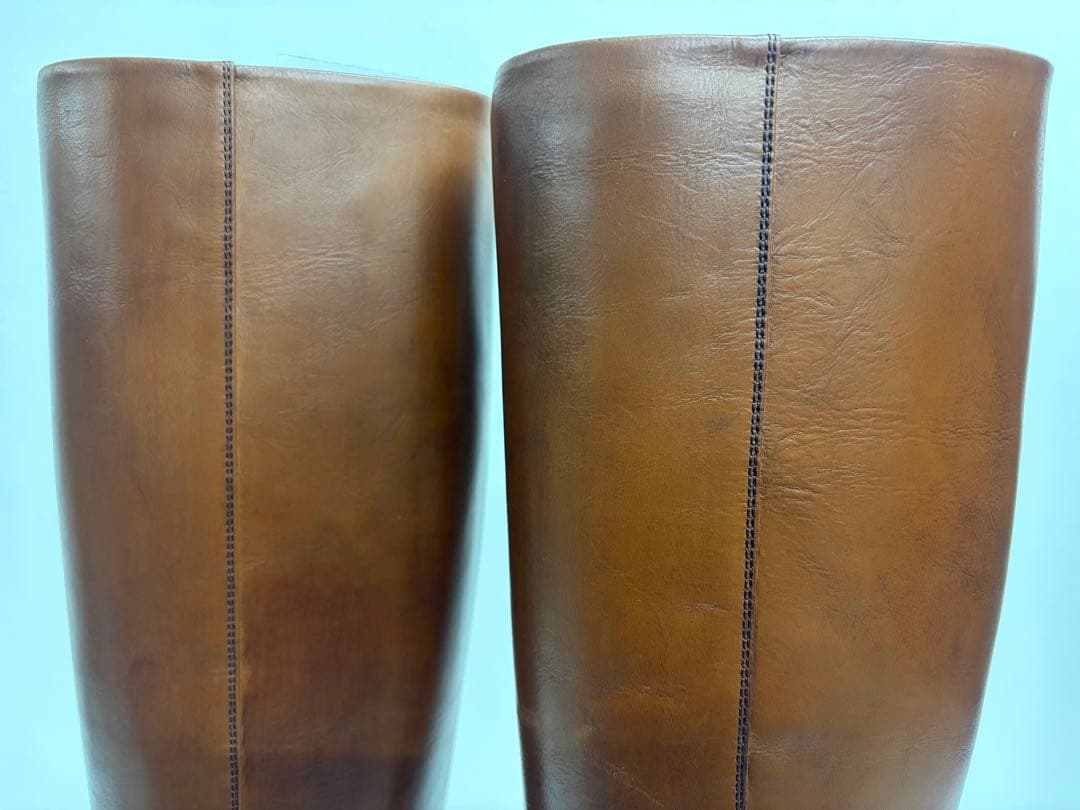 y*♡様 【未使用】 PIPPICHIC ブラウン ロングブーツ 36 23cm