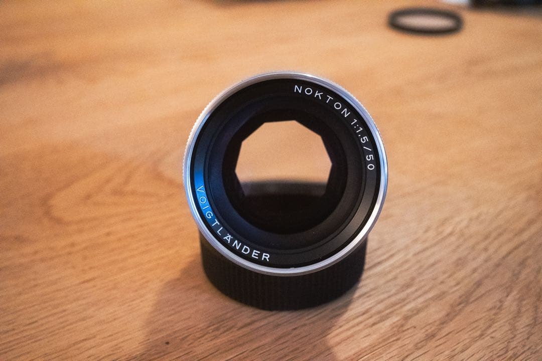 NOKTON 50mm F1.5 Aspherical VM　フォクトレンダー
