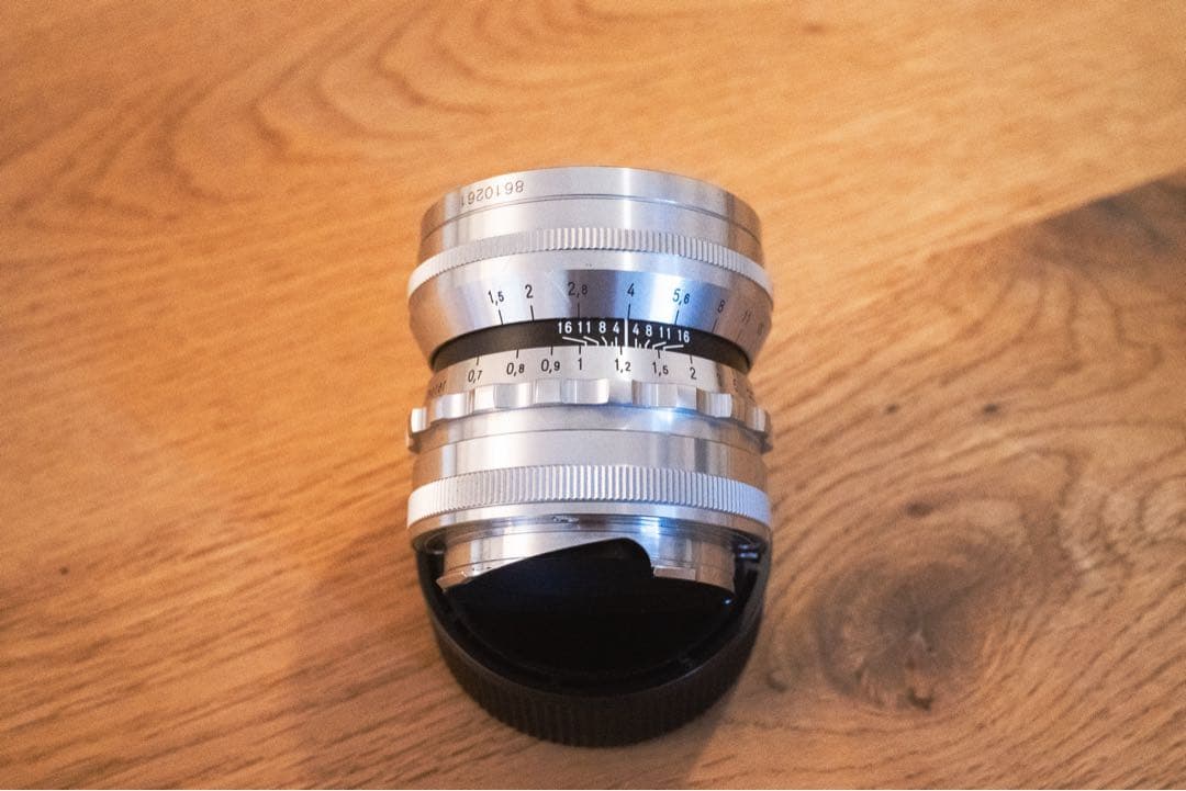 NOKTON 50mm F1.5 Aspherical VM　フォクトレンダー