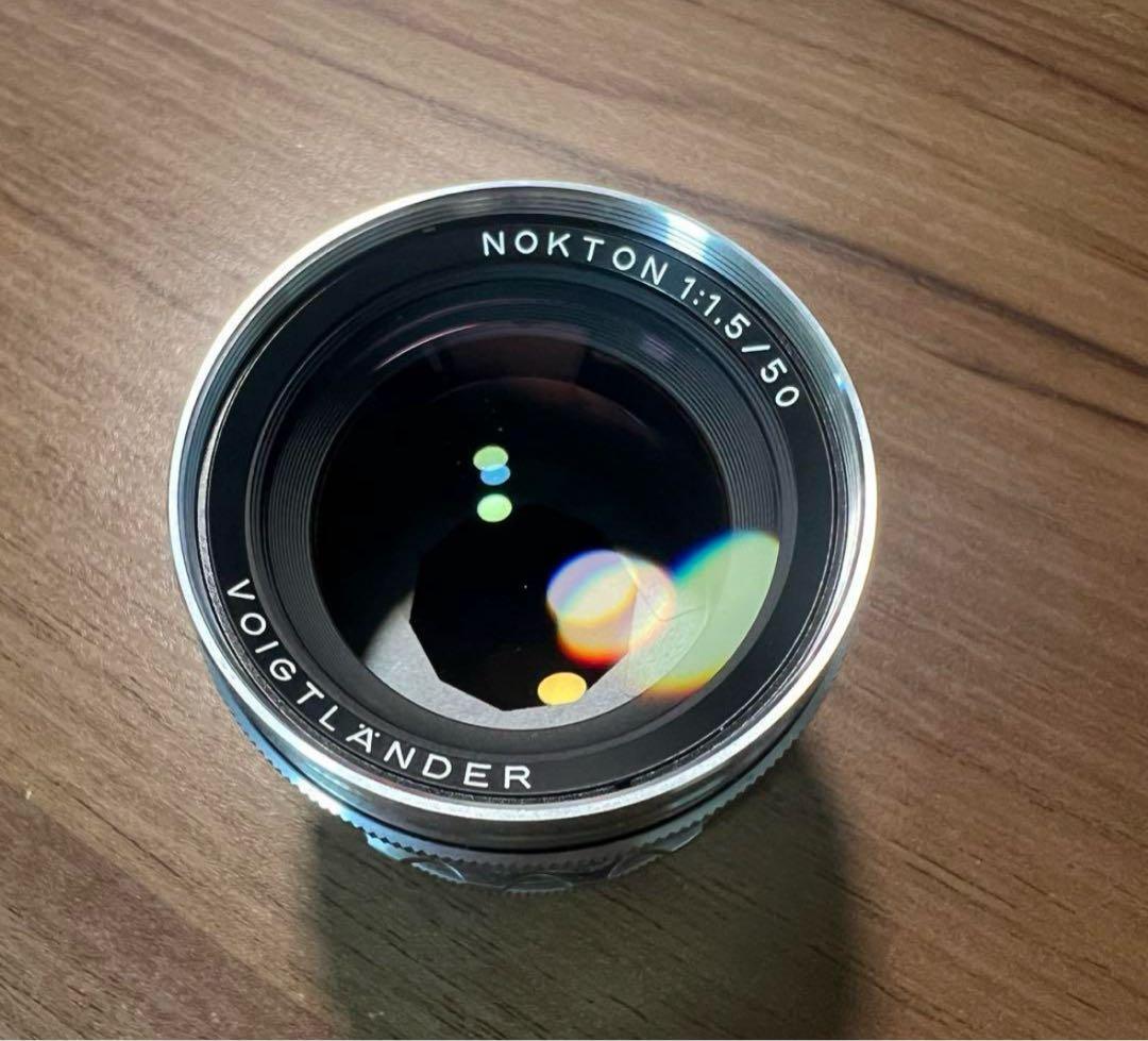NOKTON 50mm F1.5 Aspherical VM　フォクトレンダー