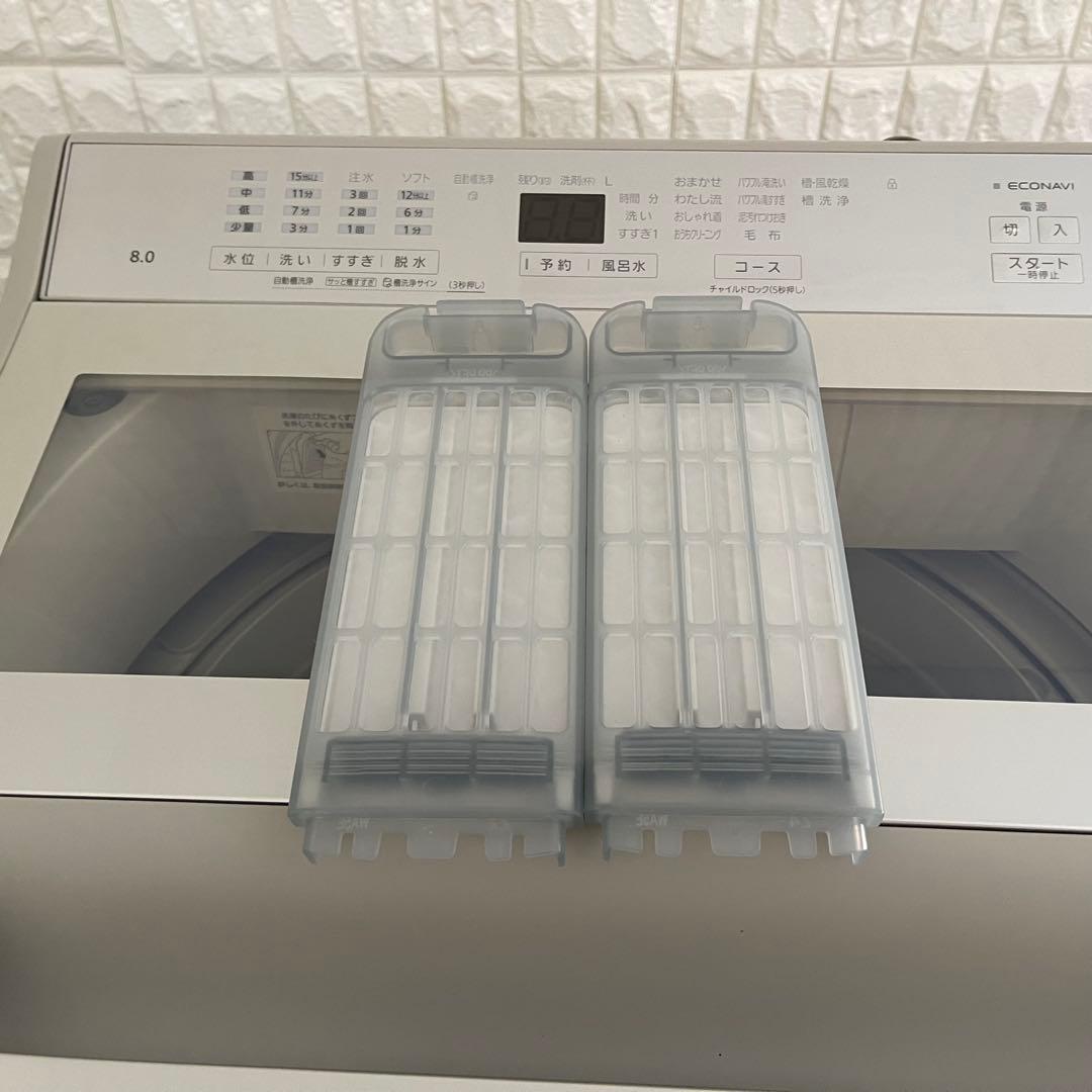 東京23区配送無料✨縦型洗濯機　パナソニック　NA-FA8H2 2023年製