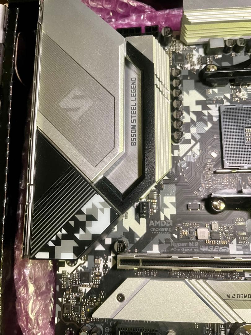 ASRock B550M STEEL LEGEND マザーボード ryzen