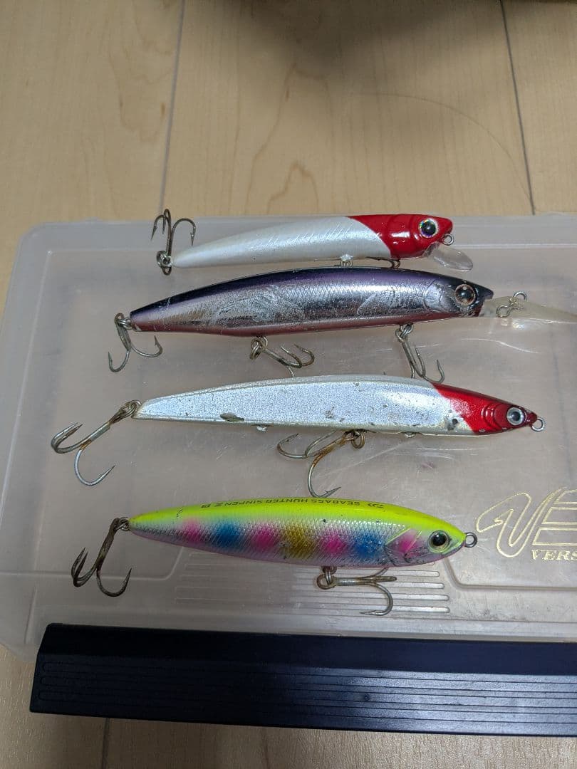 シーバスルアー 17個セット クリアケース付き