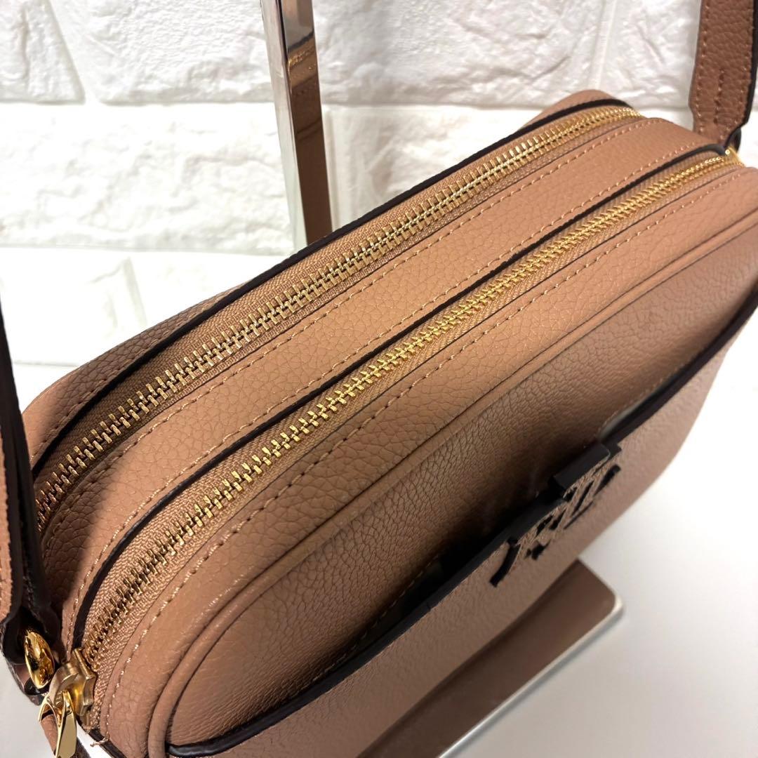 専用　ローレンラルフローレン レザー ショルダーバッグ ブラウン