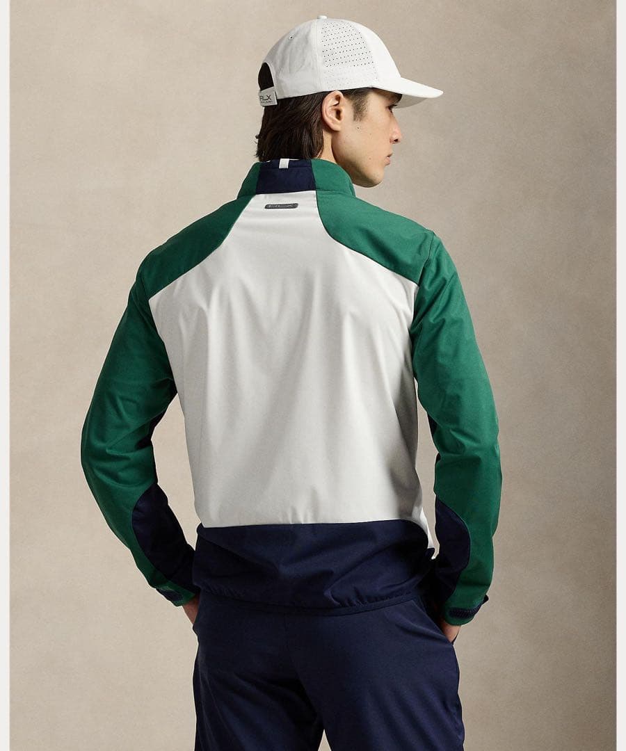 RLX ゴルフ カラーブロック パッカブル ジャケット M ラルフローレン