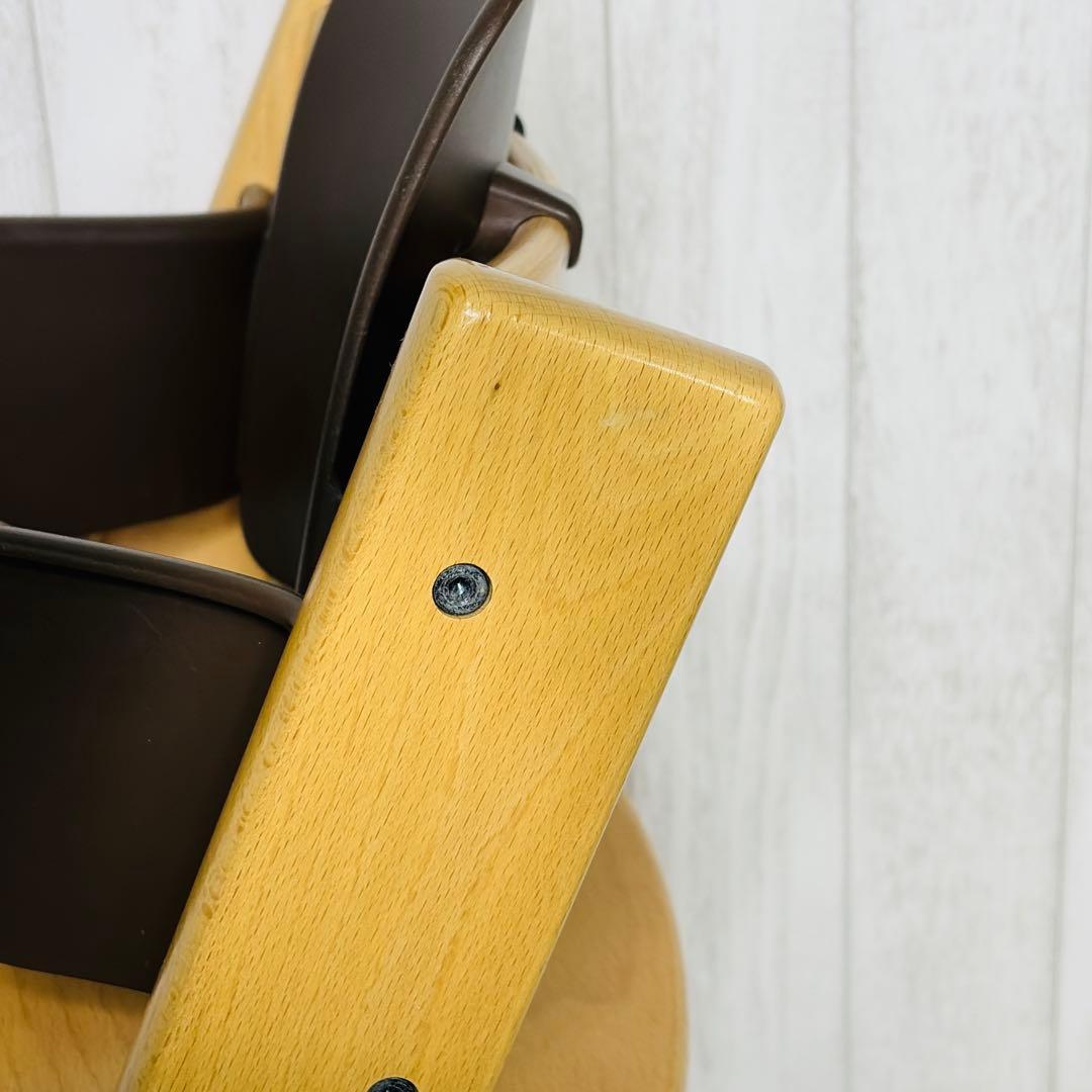 【美品】ストッケ トリップ トラップ ベビーチェア シリアル6 ベビーセット付き