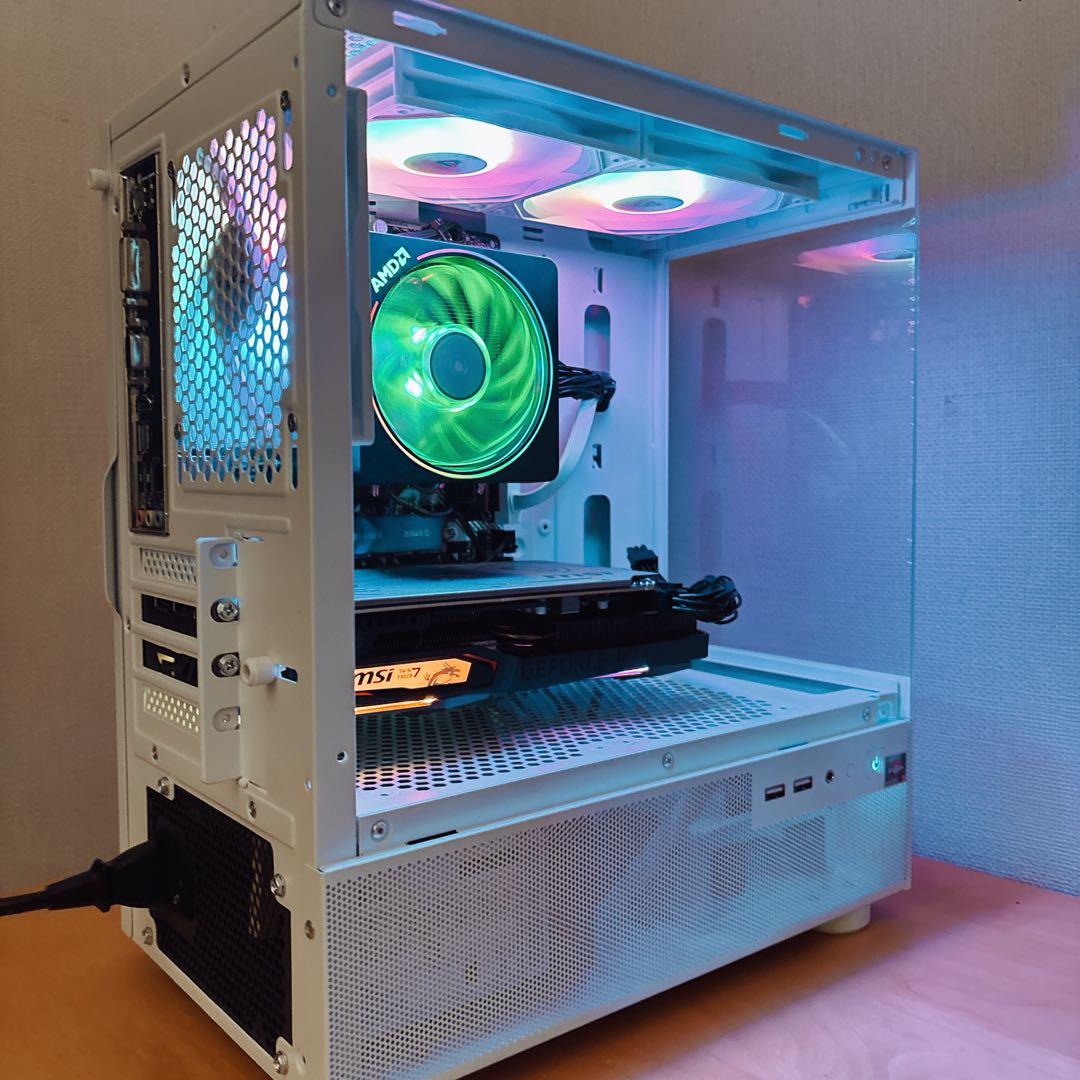 自作ゲーミングPC/Ryzen5 5500/16G/RTX2060