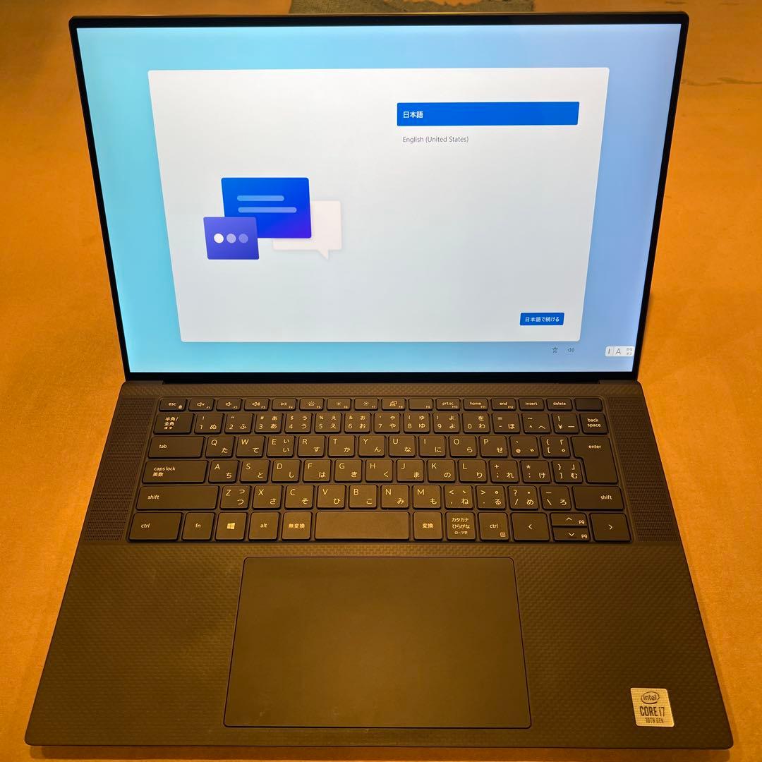 【美品】DELL XPS15 9500/ i7 /16GB /SSD512GB