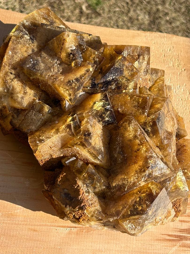 最高品質のフローライトゴールドの輝きがとてもゴージャスです‼️大特価SALE