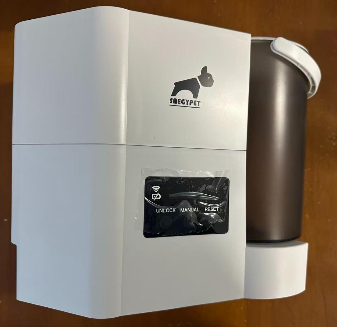 【新品 未使用品】自動給餌器 2 in 1 自動給餌器3L大容量 給水器2L