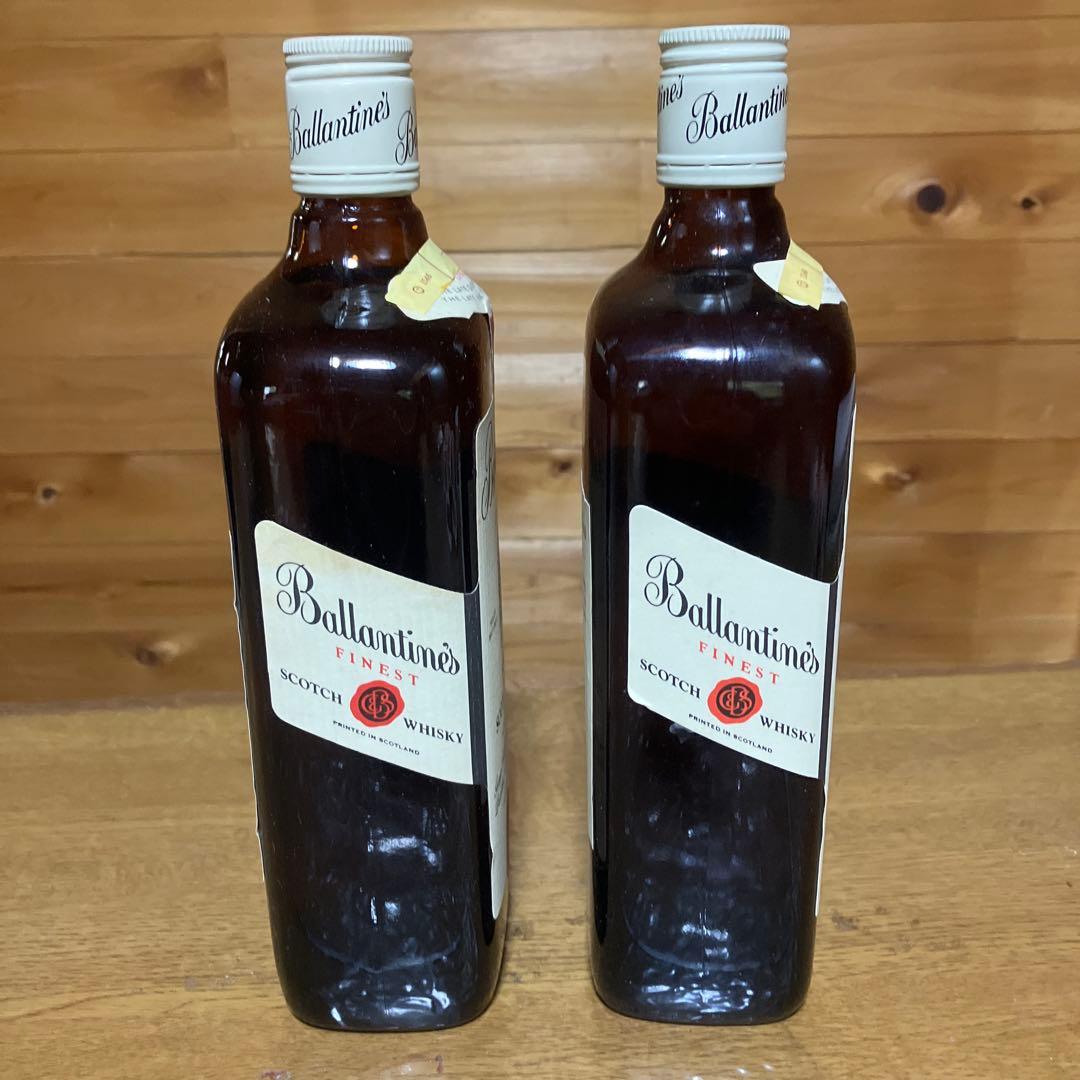 Ballantine’s FINEST SCOTCH WHISKY 2本　古酒