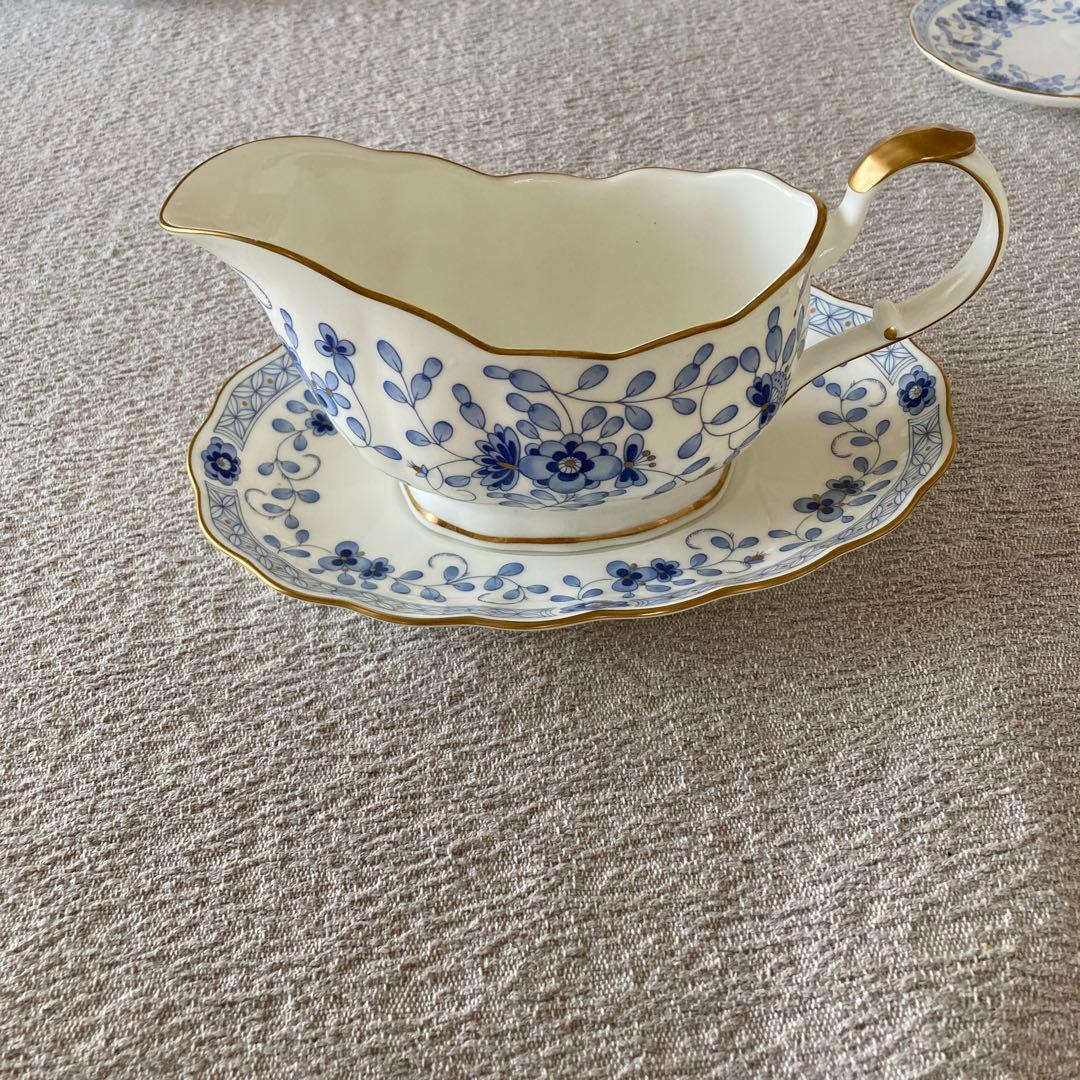 ミラノMilano　グレビーボート+小皿6枚　日本製