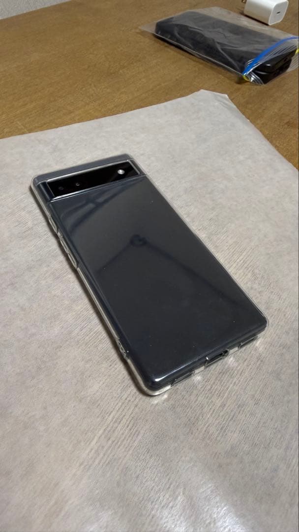 【訳あり】google pixel6a 128gb チャコール
