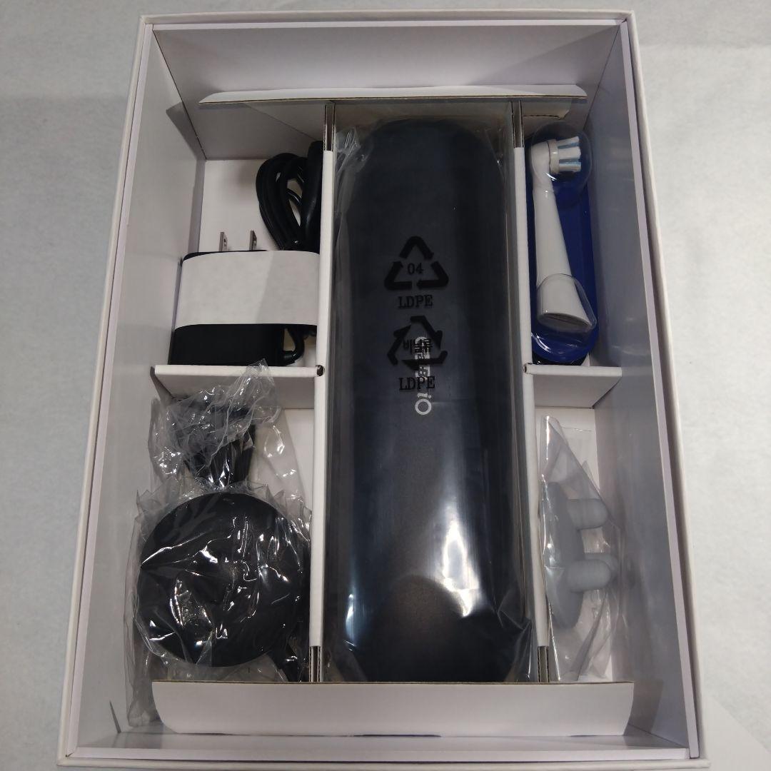 【7カ月使用】オーラルB iO9 Black Onyx 電動歯ブラシ 替ブラシ付