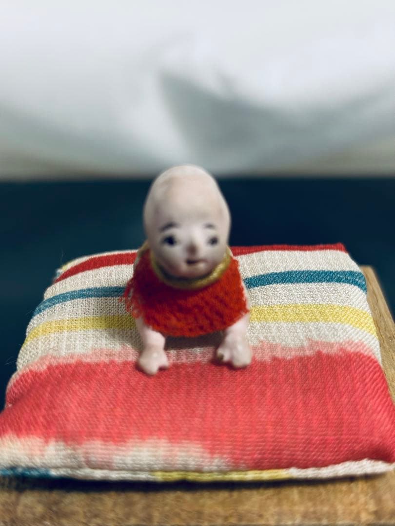 ❸アンティークはいはい人形童子たぬき蓄音機ダルマ大正レトロ 御所人形 まとめて