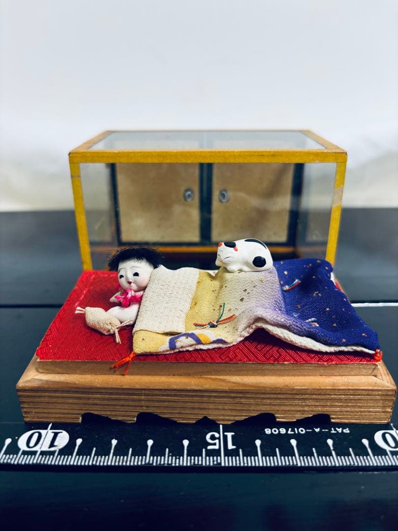 ❸アンティークはいはい人形童子たぬき蓄音機ダルマ大正レトロ 御所人形 まとめて