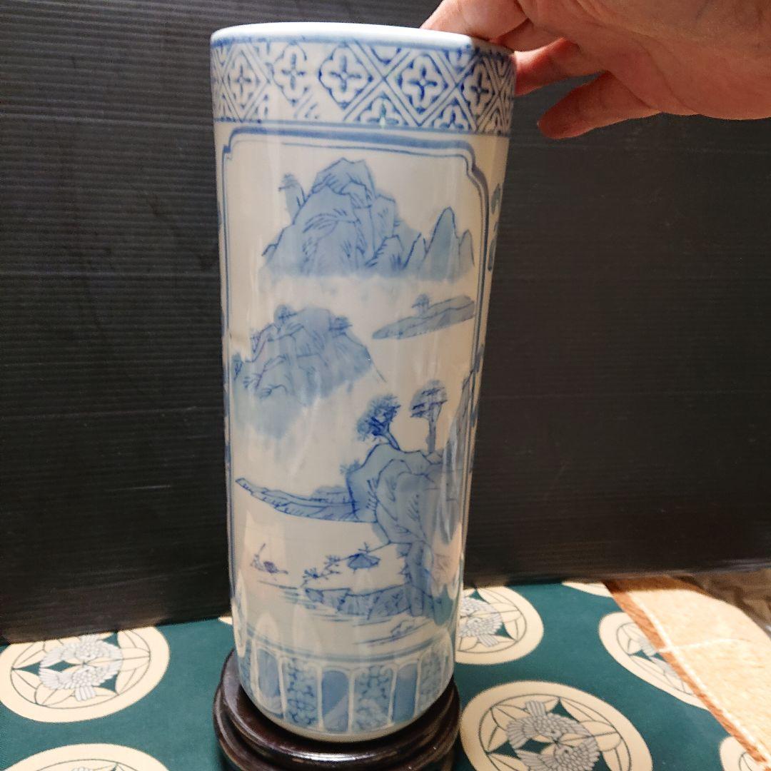 古美術、花瓶染付