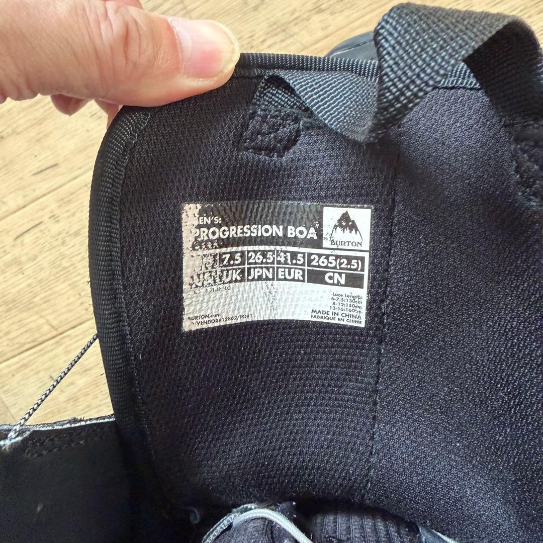 足首に優しいナイロンレース！ バートン 簡単脱着 BOA ブーツ！ 26.5cm