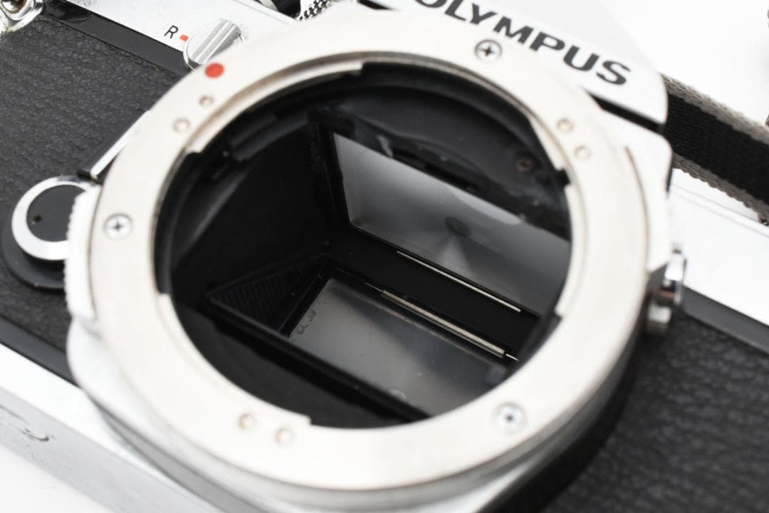 【良品】Olympus OM-1 シルバーボディ 露出計不動 一眼レフ #D07