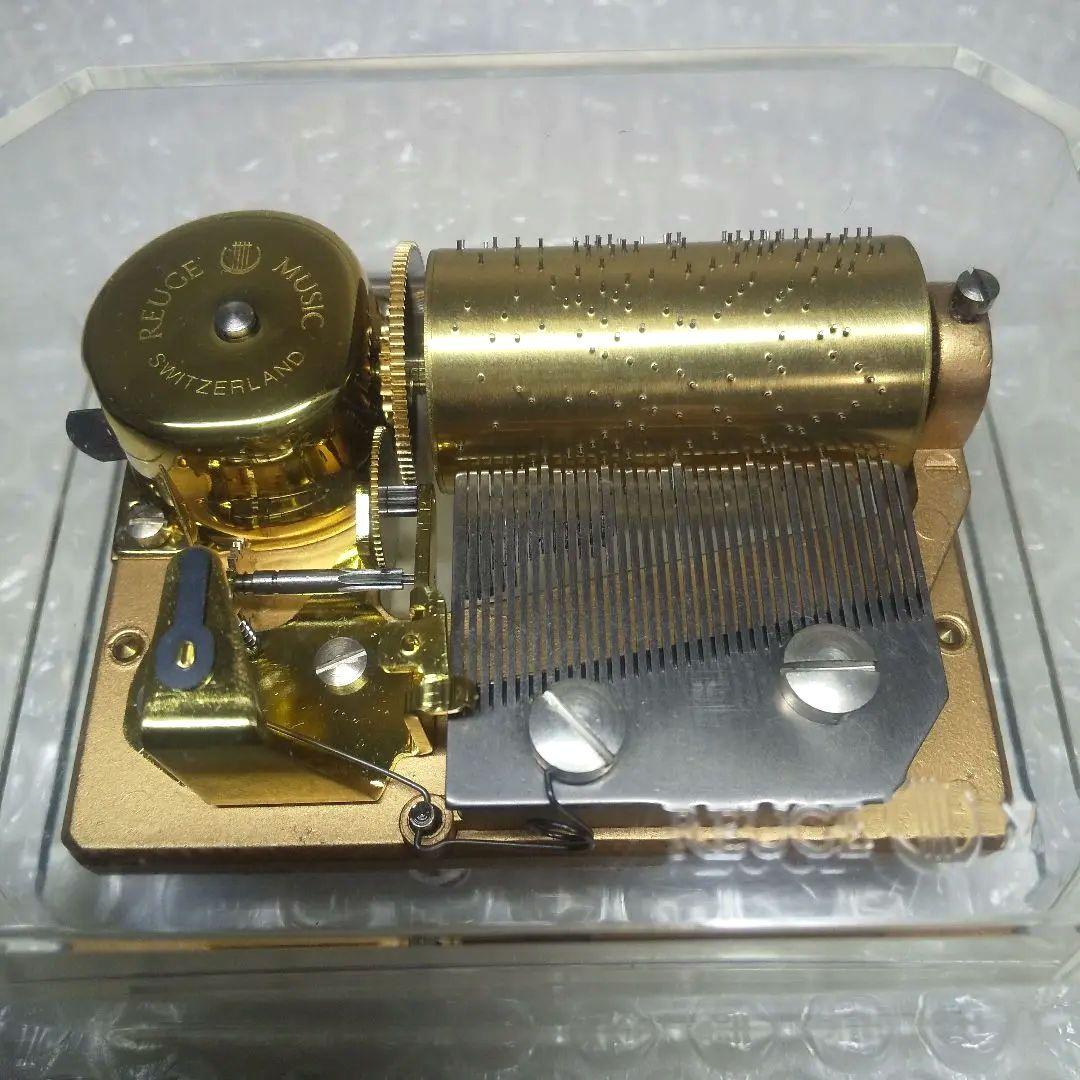 REUGE MUSIC オルゴール 36弁 アクリルケース リュージュ