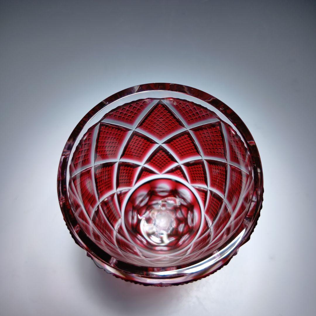 尚古集成館　監視　島津薩摩切子　ワイングラス　共箱無し