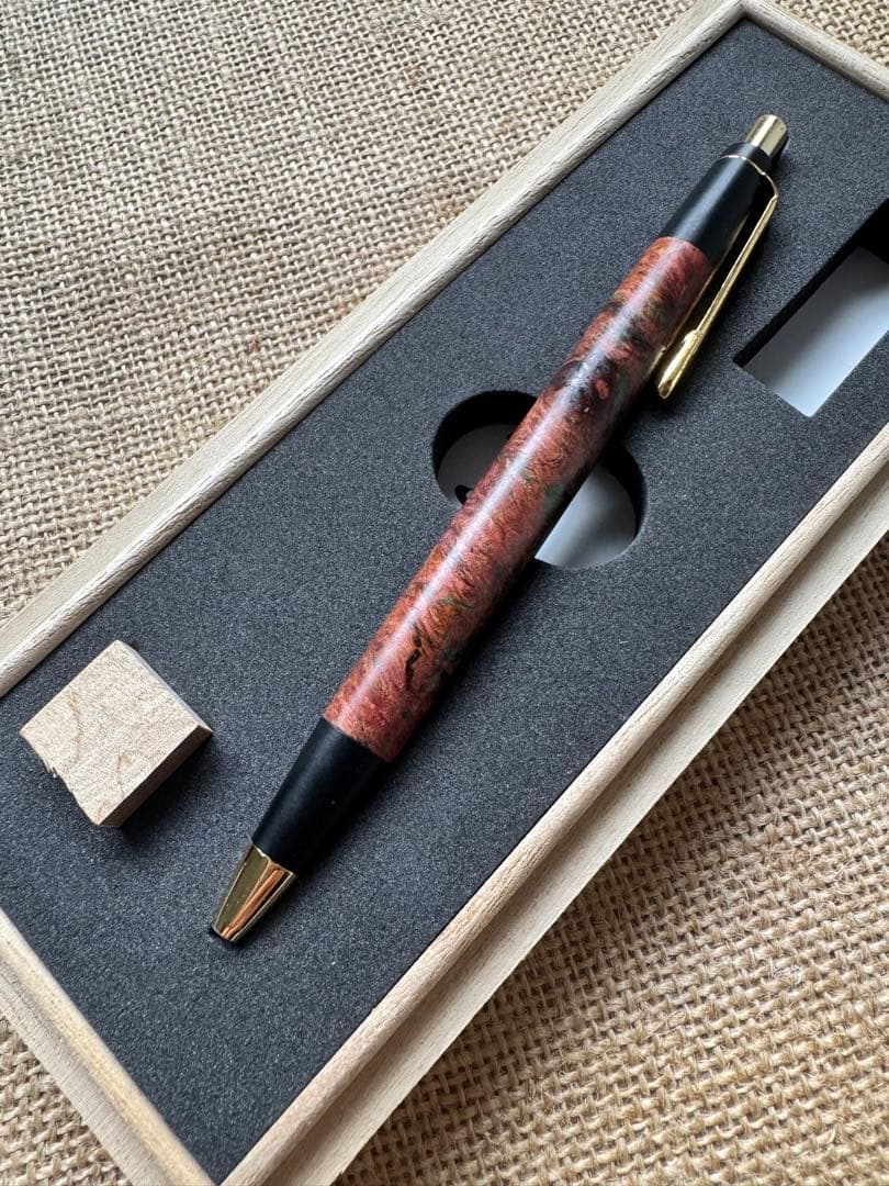 野原工芸　メープルスタビ2色染め