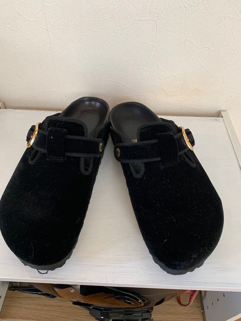 BIRKENSTOCK ブラック クロッグサンダル 39
