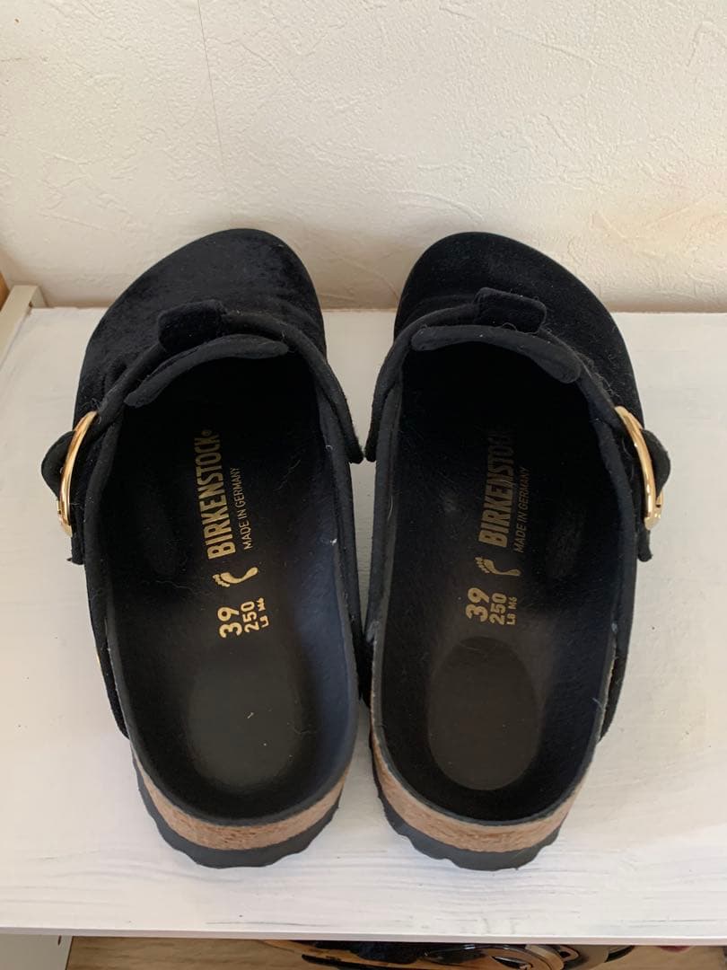 BIRKENSTOCK ブラック クロッグサンダル 39