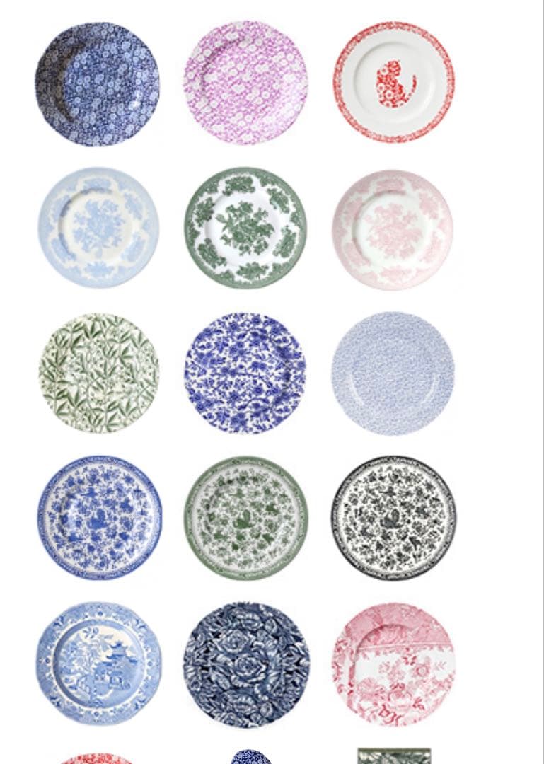 ヴィンテージBurleigh Scilla バーレイシラーカフェオレボウル2つ