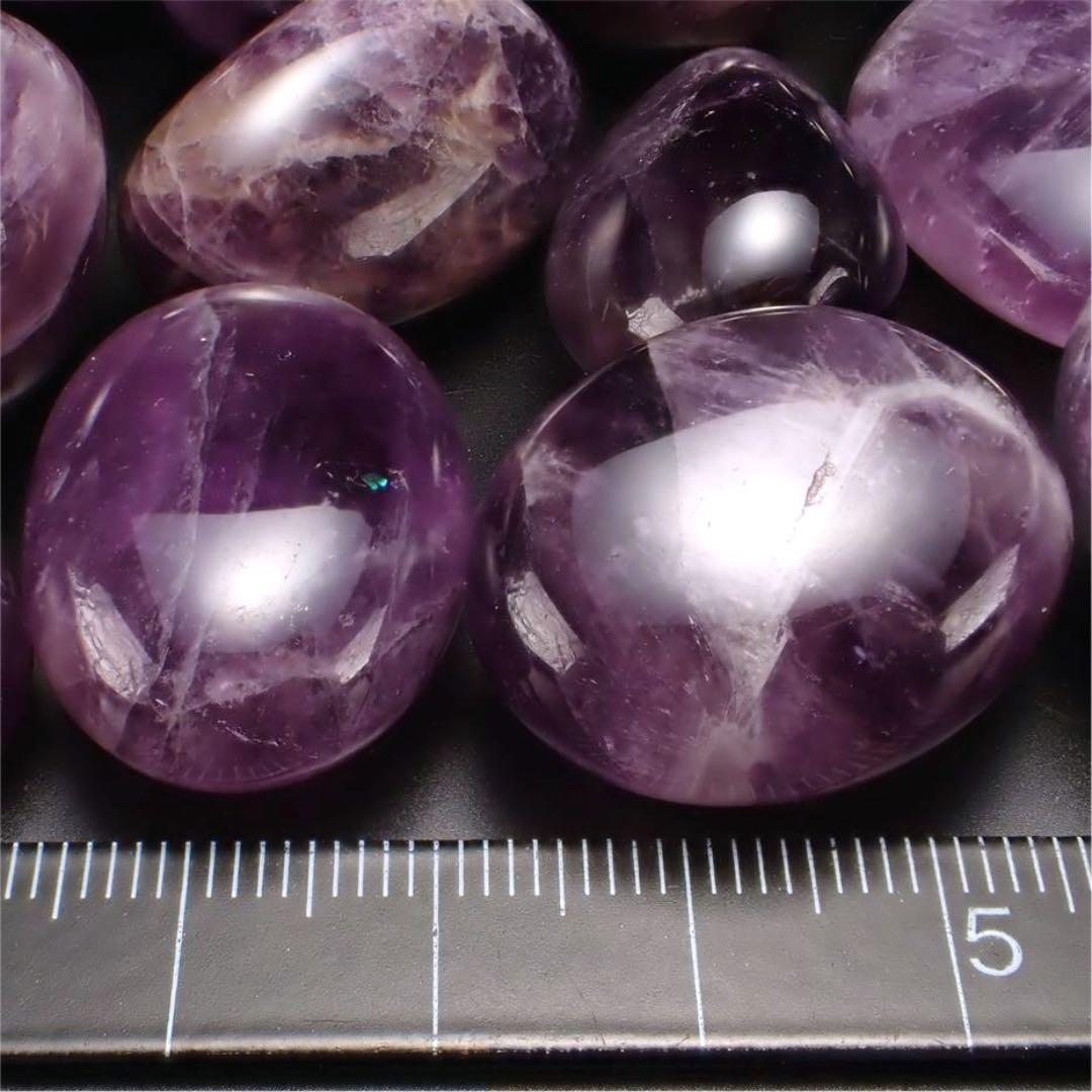 300g★特選NEW★愛の守護石♡【アメジスト『紫水晶』タンブル】❤️